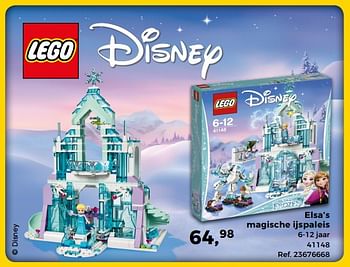 Promoties Elsa`s magische ijspaleis - Lego - Geldig van 14/10/2017 tot 12/12/2017 bij Supra Bazar