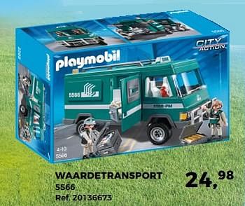 Promoties Waardetransport - Playmobil - Geldig van 14/10/2017 tot 12/12/2017 bij Supra Bazar