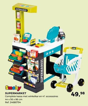 Promoties Supermarkt - Smoby - Geldig van 14/10/2017 tot 12/12/2017 bij Supra Bazar