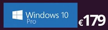 Promoties Windows 10 pro - Microsoft - Geldig van 09/10/2017 tot 27/11/2017 bij Compudeals