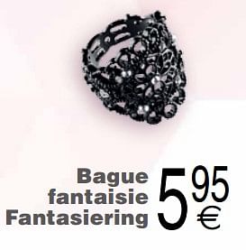 Promotions Bague fantaisie fantasiering - Produit maison - Cora - Valide de 17/10/2017 à 30/10/2017 chez Cora