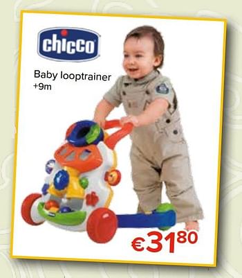 Promoties Baby looptrainer - Chicco - Geldig van 27/10/2017 tot 06/12/2017 bij Euro Shop