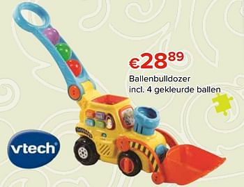 Promoties Ballenbulldozer - Vtech - Geldig van 27/10/2017 tot 06/12/2017 bij Euro Shop