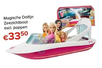 Promoties Magische dolfijn zeezichtboot - Mattel - Geldig van 27/10/2017 tot 06/12/2017 bij Euro Shop