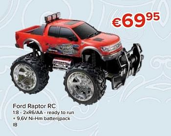 Promoties Ford raptor rc - EZTec - Geldig van 27/10/2017 tot 06/12/2017 bij Euro Shop