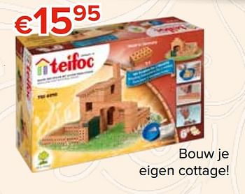 Promotions Bouw je eigen cottage! - teifoc - Valide de 27/10/2017 à 06/12/2017 chez Euro Shop