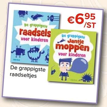 Promoties De grappigste raadseltjes - Huismerk - Euroshop - Geldig van 27/10/2017 tot 06/12/2017 bij Euro Shop