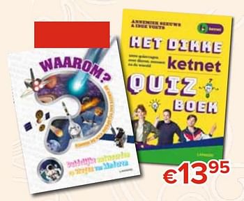 Promotions Het dikke ketnet quiz boek - Ketnet - Valide de 27/10/2017 à 06/12/2017 chez Euro Shop