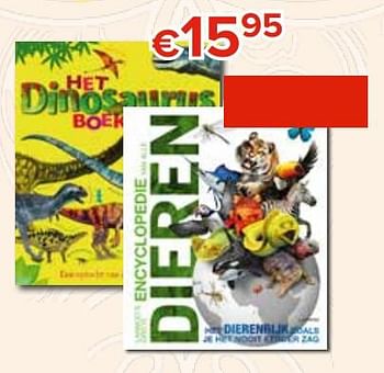 Promoties Het dinosaurus boek - Huismerk - Euroshop - Geldig van 27/10/2017 tot 06/12/2017 bij Euro Shop