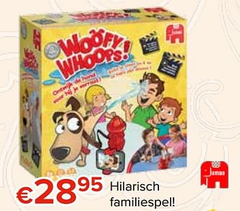 Promoties Hilarisch familiespel! woofy whoops - Jumbo - Geldig van 27/10/2017 tot 06/12/2017 bij Euro Shop