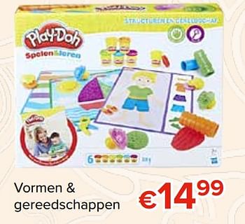 Promotions Vormen + gereedschappen - Play-Doh - Valide de 27/10/2017 à 06/12/2017 chez Euro Shop