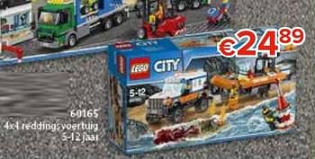 Promoties 4x4 reddingsvoertuig - Lego - Geldig van 27/10/2017 tot 06/12/2017 bij Euro Shop