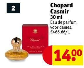 Chopard Chopard casmir Promotie bij Kruidvat