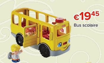 Promoties Bus scolaire - Little People - Geldig van 27/10/2017 tot 06/12/2017 bij Euro Shop