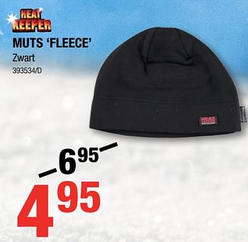 Promoties Muts fleece - Heat Keeper - Geldig van 26/10/2017 tot 26/11/2017 bij HandyHome