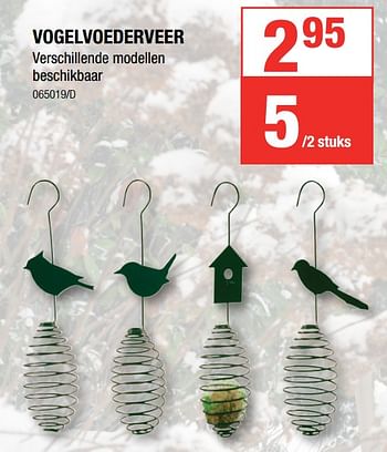 Promoties Vogelvoederveer - Huismerk - HandyHome - Geldig van 26/10/2017 tot 26/11/2017 bij HandyHome