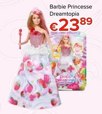 Promotions Barbie princesse dreamtopia - Mattel - Valide de 27/10/2017 à 06/12/2017 chez Euro Shop