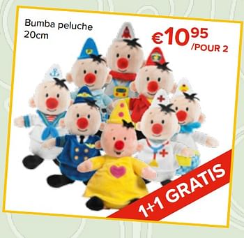 Promotions Bumba peluche 1+1 gratis - Bumba - Valide de 27/10/2017 à 06/12/2017 chez Euro Shop