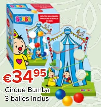 Promotions Cirque bumba 3 balles inclus - Bumba - Valide de 27/10/2017 à 06/12/2017 chez Euro Shop