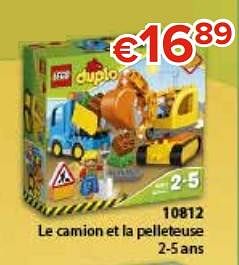 Promotions Le camion et la pelleteuse - Lego - Valide de 27/10/2017 à 06/12/2017 chez Euro Shop