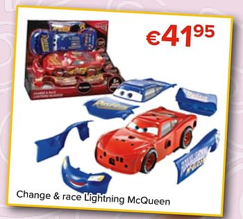Promotions Change + race lightning mcqueen - Cars - Valide de 27/10/2017 à 06/12/2017 chez Euro Shop