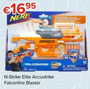 Promoties N-strike elite accustrike falconfire blaster - Nerf - Geldig van 27/10/2017 tot 06/12/2017 bij Euro Shop