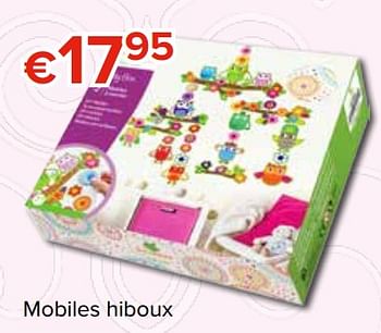 Promotions Mobiles hiboux - Produit Maison - Euroshop - Valide de 27/10/2017 à 06/12/2017 chez Euro Shop