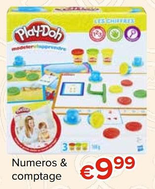 Promotions Numeros + comptage - Play-Doh - Valide de 27/10/2017 à 06/12/2017 chez Euro Shop