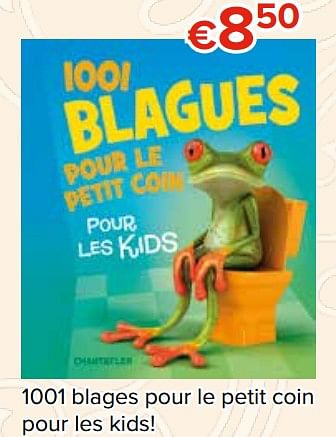 Promoties 1001 blages pour le petit coin pour les kids! - Huismerk - Euroshop - Geldig van 27/10/2017 tot 06/12/2017 bij Euro Shop