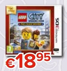 Promotions Lego city undercover the case begins - Nintendo - Valide de 27/10/2017 à 06/12/2017 chez Euro Shop
