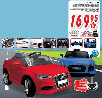 Promoties Audi a3 of r8 - Huismerk - Cora - Geldig van 24/10/2017 tot 06/12/2017 bij Cora