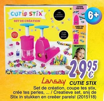 Promotions Cutie stix - Lansay - Valide de 24/10/2017 à 06/12/2017 chez Cora