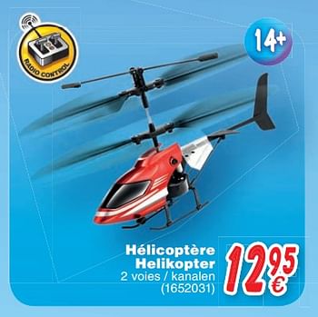 Promoties Hélicoptère helikopter - Huismerk - Cora - Geldig van 24/10/2017 tot 06/12/2017 bij Cora