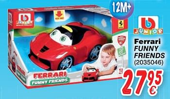 Promoties Ferrari funny friends - BBURAGO - Geldig van 24/10/2017 tot 06/12/2017 bij Cora