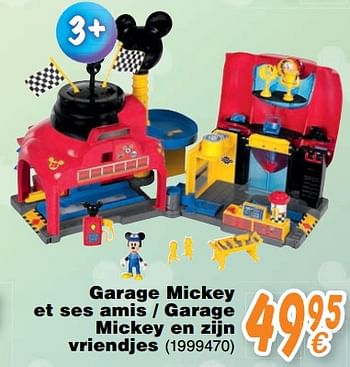 Promoties Garage mickey et ses amis - garage mickey en zijn vriendjes - IMC Toys - Geldig van 24/10/2017 tot 06/12/2017 bij Cora