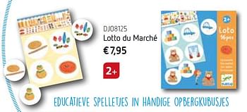 Promoties Lotto du marché - D jeco - Geldig van 25/10/2017 tot 31/12/2017 bij De Speelvogel