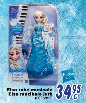 Elsa robe online musicale