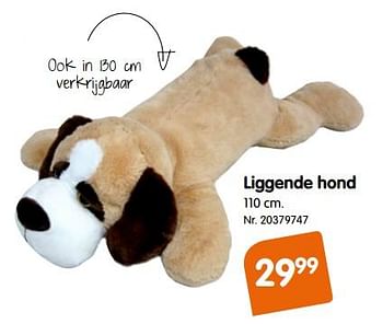 Promoties Liggende hond - Huismerk - Fun - Geldig van 17/10/2017 tot 30/11/2017 bij Fun