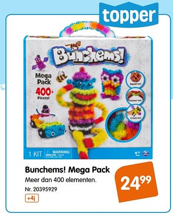 Promoties Bunchems! mega pack - Bunchems - Geldig van 17/10/2017 tot 30/11/2017 bij Fun