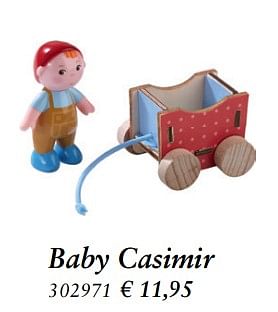 Promoties Baby casimir - Haba - Geldig van 27/10/2017 tot 06/12/2017 bij Multi Bazar