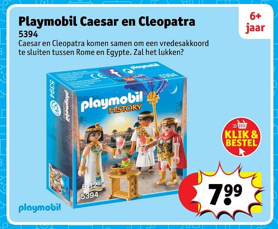 playmobil cleopatra