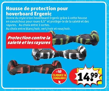 Promotions Housse de protection pour hoverboard ergenic - Ergenic - Valide de 17/10/2017 à 06/12/2017 chez Kruidvat