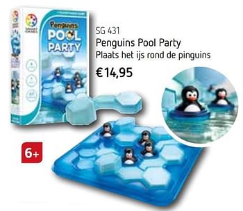 Promoties Penguins pool party - Smart Games - Geldig van 25/10/2017 tot 31/12/2017 bij De Speelvogel