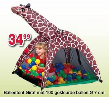Promoties Ballentent giraf - Huismerk - Deproost - Geldig van 10/10/2017 tot 06/12/2017 bij Deproost