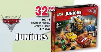 Promoties 10744 thunder hollow crazy 8 race - Lego - Geldig van 10/10/2017 tot 06/12/2017 bij Vavantas