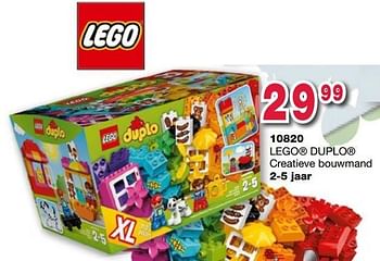 Promoties 10820 lego duplo creatieve bouwmand - Lego - Geldig van 10/10/2017 tot 06/12/2017 bij Vavantas