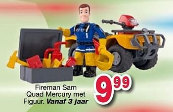 Promoties Fireman sam quad mercury met figuur - Dickie - Geldig van 10/10/2017 tot 06/12/2017 bij Vavantas