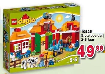 Promoties Grote boerderij 10525 - Lego - Geldig van 10/10/2017 tot 06/12/2017 bij Vavantas