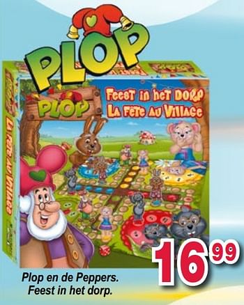 Promoties Plop en de peppers feest in het dorp - Plop - Geldig van 10/10/2017 tot 06/12/2017 bij Vavantas
