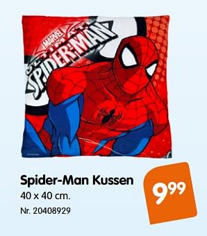Promoties Spider-man kussen - Spider-man - Geldig van 17/10/2017 tot 30/11/2017 bij Fun